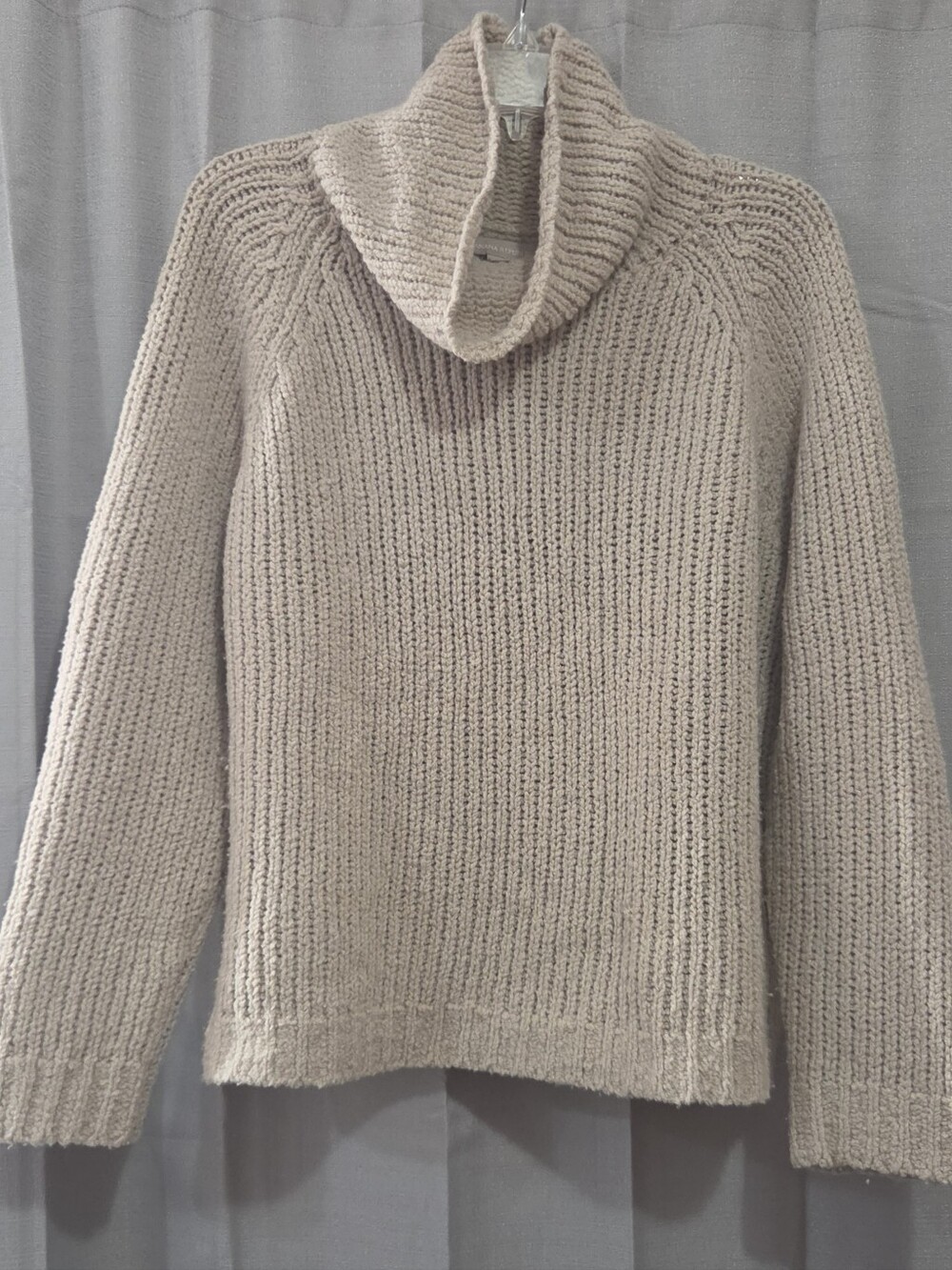 Banana Republic Women's Chunky Knit Cowl Neck Sweater Wool Blend Large
